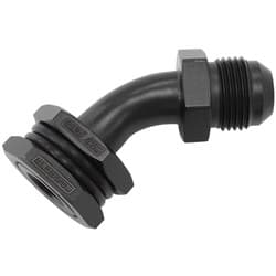BULKHEAD 45 TURBO DRAIN -10AN MALE OIL PAN SUMP ADAPTER