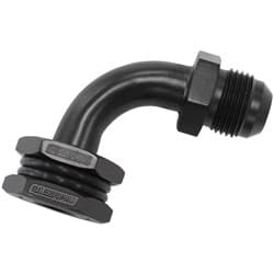 BULKHEAD 90 TURBO DRAIN -10AN MALE OIL PAN SUMP ADAPTER