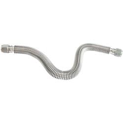 FLEXIBLE TURBO DRAIN HOSE S/S FEMALE 2 x -10AN 650MM LONG