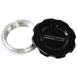 3" WELD BUNG AND BLACK CAP LOW PROFILE FEMALE WELD-ON