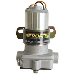 BLACK FUEL PUMP 140 GPH 3/8" BARB OR F/MALE 3/8" NPT
