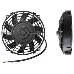 7" CURVED BLADE ELECTRIC FAN REVERSIBLE 550CFM