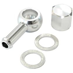 AEROFLOW / BOSCH FUEL PUMP 8mm / 5/16"BANJO & NUT KIT SIL