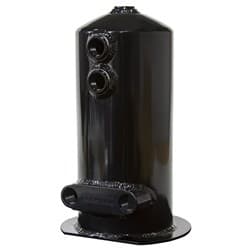 SURGE TANK 2.5L SPUN ALLOY DUAL FEED OPTION 4 X -8ORB