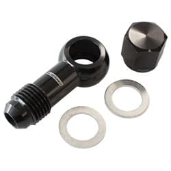 AEROFLOW / BOSCH FUEL PUMP BANJO KIT TO -6AN INC WASHERS