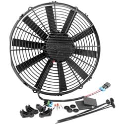 BRUSHLESS 14" ELECTRIC FAN 2900 CFM STRAIGHT BLADE PULLER
