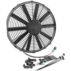 BRUSHLESS 16" ELECTRIC FAN 3400 CFM STRAIGHT BLADE PULLER