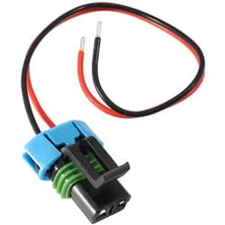 DELPHI 40mm FUEL PUMP PIGTAIL FEMALE WALBRO 525 450 2 PIN