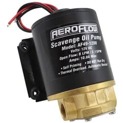 ELECTRIC OIL TRANSFER PUMP SCAVENGE GEAR PUMP 8LPM 2GPM