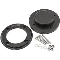 IGNITION WIRE BLANK FIREWALL NO HOLE GROMMET KIT SPARK PLUGLEAD Aeroflow - AF 49-1215BLK