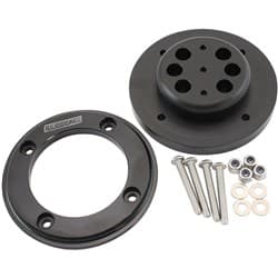 IGNITION WIRE 6 CYLINDER FIRE WALL GROMMET KIT SPARK PLUG LEAD Aeroflow - AF 49-1217BLK