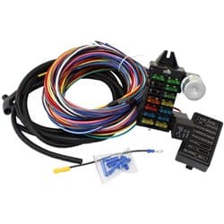 12 CIRCUIT UNIVERSAL WIRING HARNESS 14 FUSE 12V
