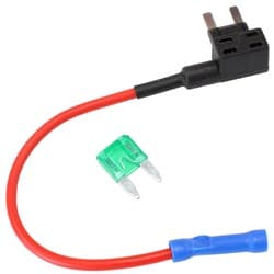 PUSH IN FUSEABLE LINK MINI BLADE FUSE POWER FEED UNI 10 PACK Aeroflow - AF 49-1511