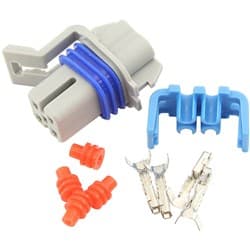 HOLDEN VY VZ & VE O2 SENSOR FEMALE PLUG & PINS COMMODORE SINGLE Aeroflow - AF 49-1584