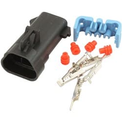 HOLDEN GM LSA O2 SENSOR MALE PLUG & PINS COMMODORE SINGLE Aeroflow - AF 49-1587