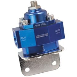 BLUE STYLE REG 4.5-9 PSI ADJUSBILLET 1In 2 Out -8 ORB PORTS