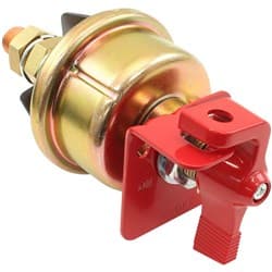 HEAVY DUTY BATTERY DISCONNECT SWITCH 2000 AMP MAX 1/2" 10-32STUDS Aeroflow - AF 49-4040