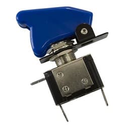 BLUE LED MISSILE SWITCH LED ACTIVATED WHEN ON