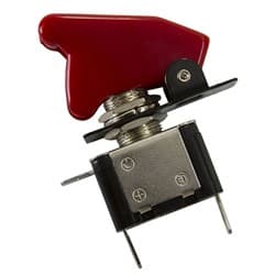 RED LED MISSILE SWITCH LED ACTIVATED WHEN ON
