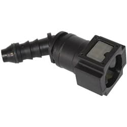 PUSH ON 5/16" EFI FITTING TO 5/16" / 7.94MM BARB 45 DEGREE