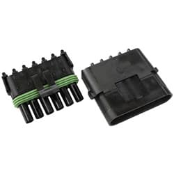 WEATHERPACK 6 PIN CONNECTOR MALE/FEMALE, PINS & SEALS