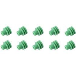 WEATHERPACK WIRE SEAL GREEN PACK OF 10