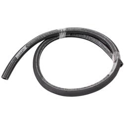 BLACK PUSH LOCK HOSE -5 5/16"2M RUBBER 7.9mm ID 14.3mm OD