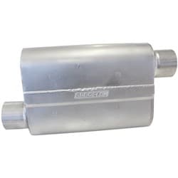 2.5" OFFSET / OFFSET MUFFLER 13" LENGTH,10" WIDTH,4-1/4" H