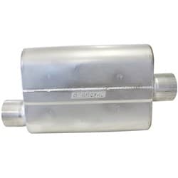 2.5" OFFSET / CENTER MUFFLER 13" LENGTH,10" WIDTH,4-1/4" H