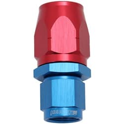 STEPPED STRAIGHT END -8 HOSE TO -6AN EXPANDER HOSE END BLUE