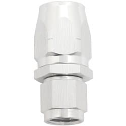 STEPPED STRAIGHT END -8 HOSE TO -6AN EXPANDER HOSE END SILV