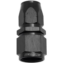 STEPPED STRAIGHT END -8 HOSE TO -10AN REDUCER HOSE END BLAC