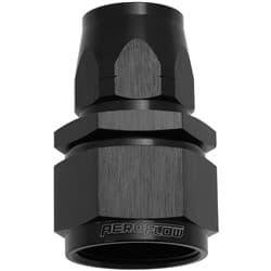 STEPPED STRAIGHT END -12 HOSE TO -16AN REDUCER HOSE END BLAC