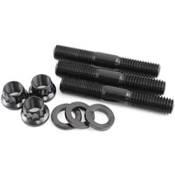 FORD 9" CARRIER BEARING STUD KIT 8740 BLACK BOLTS NUTS