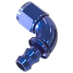 -4AN 90 DEG FULL FLOW PUSH LOCBLUE FULL FLOW PUSH LOCK
