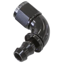 -8AN 90 DEG FULL FLOW PUSH LOCBLACK FULL FLOW PUSH LOCK