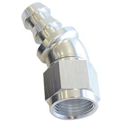-12AN 30 DEG FULL FLOW PUSH LOSILVER FULL FLOW PUSH LOCK