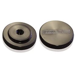 AIR CLEANER NUT 1/4" BLACK FEMALE THREAD 1/4" UNC