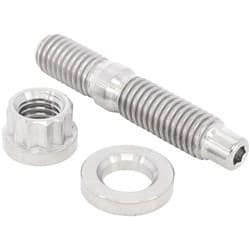 M8 TITANIUM STUD WASHER NUT KIT M8X1.25mm HEADER BOLT
