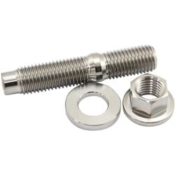 M10 TITANIUM STUD WASHER HEX NUT KIT M10X1.25mm HEADER BOLT