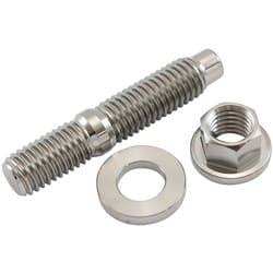 M10 TITANIUM STUD WASHER HEX NUT KIT M10X1.50mm HEADER BOLT