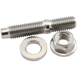 M10 TITANIUM STUD LOCKING HEX NUT KIT M10X1.50mm HEADER BOLT