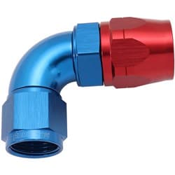 STEPPED 90 DEG HOSEEND -12 HOSTO -10AN EXPANDER HOSE END BLU