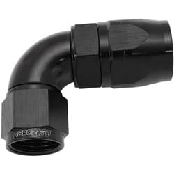 STEPPED 90 DEG HOSEEND -12 HOSTO -10AN EXPANDER HOSE END BLA