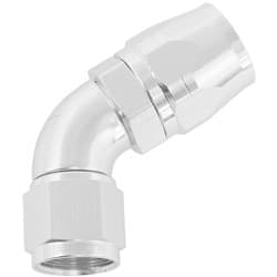 ALLOY 60 DEG HOSE END -12 HOSETO -10 EXPANDER HOSE END SILVE