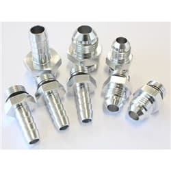 AEROFLOW SURGE TANK FITTINGS SILVER REPL KIT BARB & AN FITT