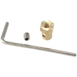 THROTTLE CABLE END WITH GRUB SCREW SUIT MOST THROTTLE BODYSAF 59-1102