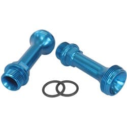 REPLACEMENT -8 ORB LEG BLUE FUEL LOG 64-2037 HOLLEY HP
