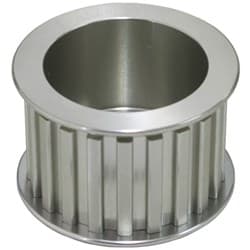 ALTERNATOR GLIMER DRIVE PULLEYONLY- ANODISED SILVER