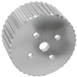 HOLDEN 253 308 *WATER PUMP* GILMER PULLEY ONLY SILVER